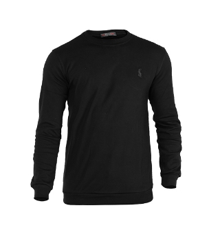بلوز مردانه Polo مشکی مدل 41046